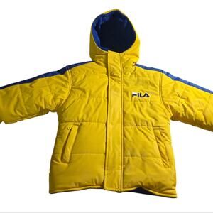 Fila Reversible Hooded Puffer Jacket